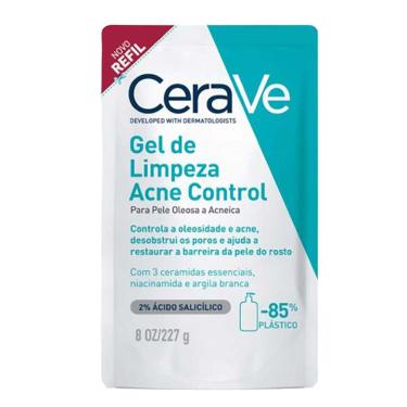Imagem de Gel De Limpeza Facial Cerave - Acne Control Refil 227G