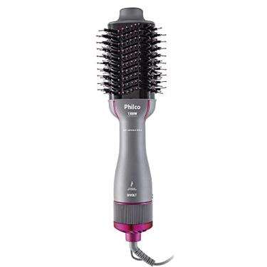 Imagem de Escova Secadora PHILCO PES14 Soft 1300w Bivolt, Cinza