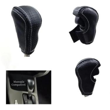 Imagem de Acessório Revestido em Couro Manopla Câmbio Automático Honda Civic 201
