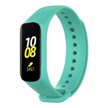 Imagem de Pulseira Para Smartwatch Galaxy Gear Fit E Sm-r375 - Verde Água - T-Sh