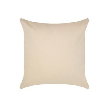 Imagem de Kit 4 Capa de Almofada Macia 45x45 Admirare,  Bege Claro