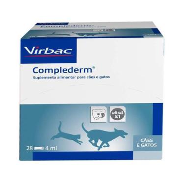 Imagem de Suplemento Complederm Virbac para Cães e Gatos - 4 ml