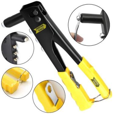 Imagem de Alicate Rebite Rebitador Rebitadeira 10 Manual Profissional - Fertak