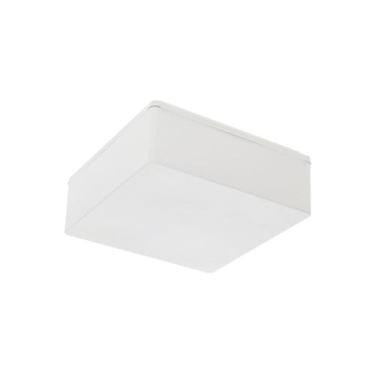 Imagem de Plafon Pegasus Branco Quadrado Baxton, Branco