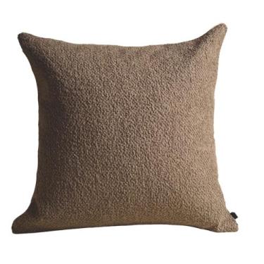 Imagem de Almofada Boucle Fendi Quadrada - Cazachic, Completa