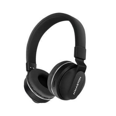 Imagem de H'MASTON Fone de Ouvido Bluetooth 5.3 Headset Sem Fio Headphone Gamer com Fio e Microfone com Cancelamento de Ruido SN07 (Preto)