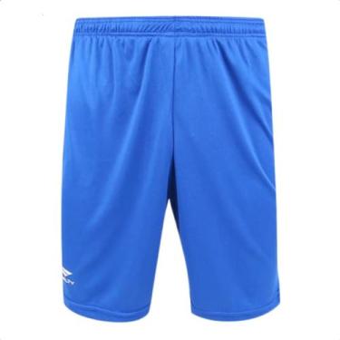 Imagem de Calção Masculino Futebol Academia Penalty Bermuda Lisa, M, Azul