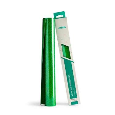 Imagem de Transfer Glitter - Verde Oliva - Mimo - 25 x 61 cm- 1 Unid