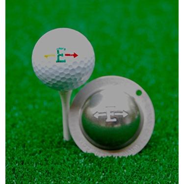 Imagem de Tin Cup Estêncil de bola de golfe Alpha Players Cup E