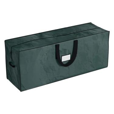 Imagem de Bolsa de armazenamento de árvore de Natal - Serve para árvores artificiais de até 2,5 m - Protege decorações de Natal e infláveis da umidade e danos da Elf Stor (verde)