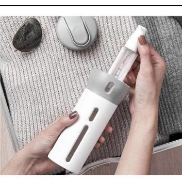 Imagem de Garrafa Dispenser Portátil 4 Em 1 Shampoo Gel Cremes Viagens - BC BORA