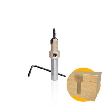 Imagem de Escariador Broca 08 X 2,5 Mm Haste 8 Mm - Strong