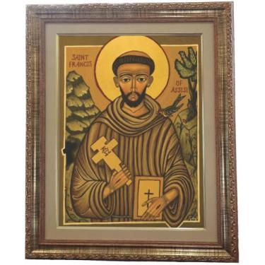 Imagem de Quadro de São Francisco De Assis, Mod.06, 53x43cm. Angelus