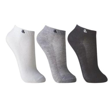 Imagem de 03 Pares de Meias Originais Lupo Cano Curto Sport em Algodão, Sortidas