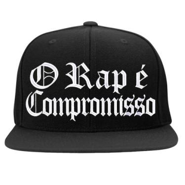 Imagem de Boné Bordado - Penso Logo Existo Frases Pensadores Street - HIPERCAP