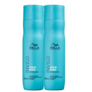Imagem de Kit Wella Professionals Invigo Balance Aqua Pure - Shampoo Antirresidu