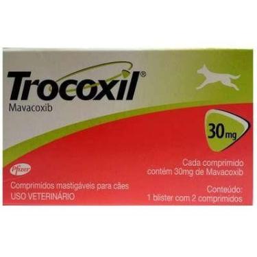 Imagem de Anti-inflamatório Trocoxil 30mg para Cães - 2 Comprimidos - Zoetis