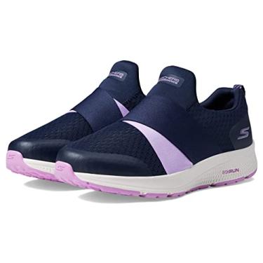 Imagem de Skechers Go Run Consistent Astra feminino, Azul-marinho/lavanda, 41