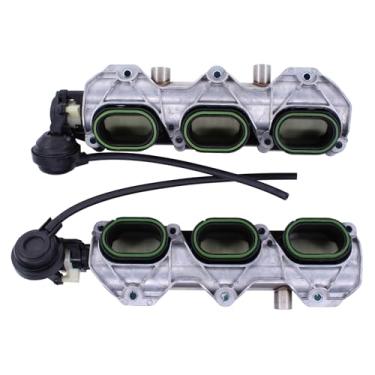 Imagem de ApplianPar Coletor de admissão do motor esquerdo e direito para Audi S4 2010-2016, S5 3.0 2010-2017 SQ5 2014-2017 A7 A6 Quattro 3.0 2014-2015 VW Touareg 3.0 2011-2011-2015 5