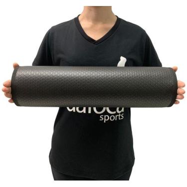 Imagem de Foam Roller Dafoca 45cm Liberação Miofascial EVA DF1061 Preto - Dafoca