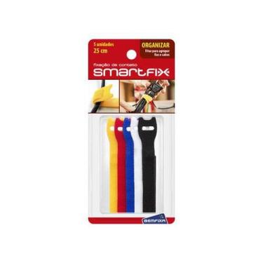 Imagem de  5144 fita p agrupamento 12mm x 25cm multicolorido - bemfixa