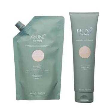 Imagem de Keune So Pure Polish Shampoo 400ml e mascara 300ml