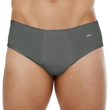 Imagem de Cueca Zorba Slip Light com Abertura 172, Chumbo, M