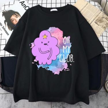 Imagem de Camiseta Adventure Time Princesa Caroco Oh My Grab - sneko, Blac, P bl