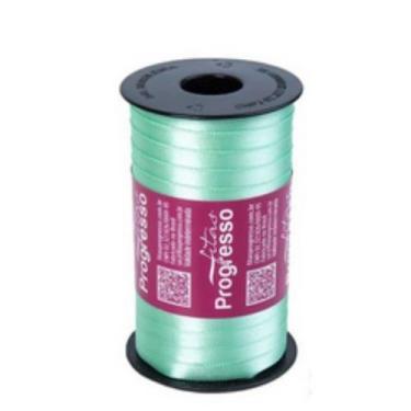 Imagem de Fita de Cetim Progresso 7mm nº1 - 100m Cor 232 Verde Menta - 01 unidad