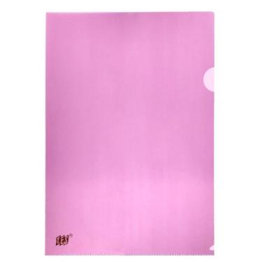 Imagem de Kit 10 Pasta em L A4 Yes Protetor Documentos L310C C/10, Rosa
