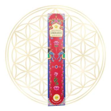 Imagem de Incenso de Massala SreeVani Indian Heritage Varetas Aromas, Sândalo