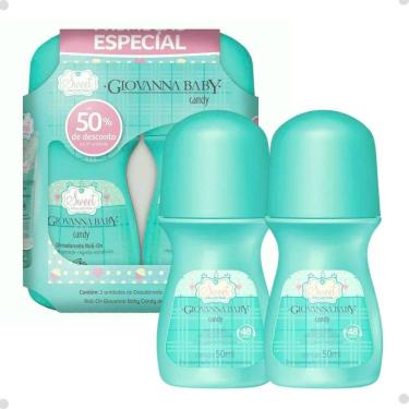 Imagem de Kit Desodorante Roll-on Giovanna Baby Candy Com 2