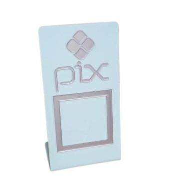 Imagem de Placa para Pagamento de Acrílico Premium para QR Code Pix - DIDI, BRAN
