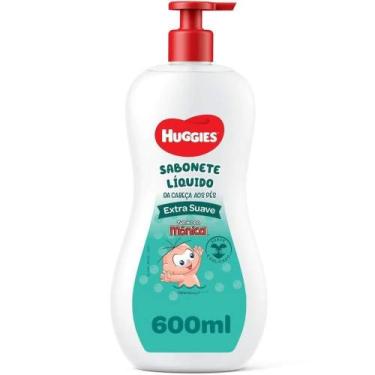 Imagem de Sabonete Líquido Huggies Turma da Mônica Extra Suave 600mL