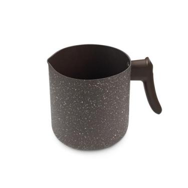 Imagem de Fervedor Hercules Antiaderente Ceramica Soft Touch Marrom 14x11cm