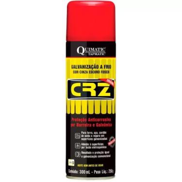 Imagem de Spray Galvanização a Frio CRZ 300ml - QUIMATIC-DM1 - TAPMATIC