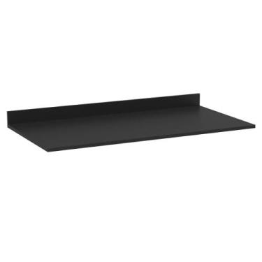 Imagem de Tampo Para Balcão de Cozinha 100cm MDP M24 Preto - Mpozenato, Preto, 5