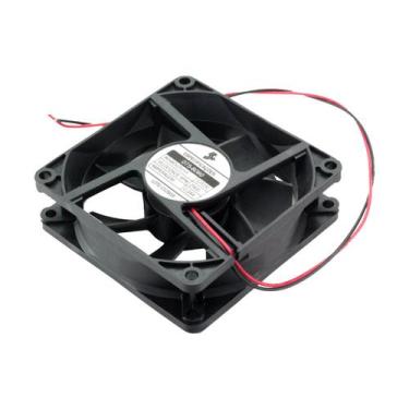 Imagem de Microventilador Cooler Ventoinha 80x80x25 12 Volts Rolamento - 5+