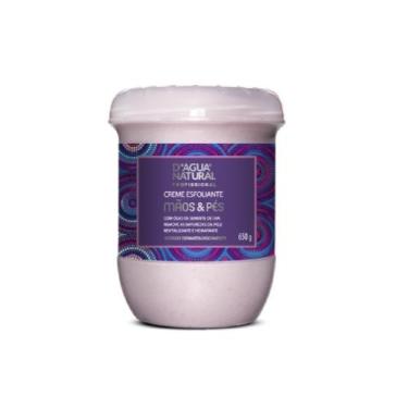 Imagem de Creme Esfoliante Mãos Pés Semente de Uva D'Água Natural 650g - D'agua 
