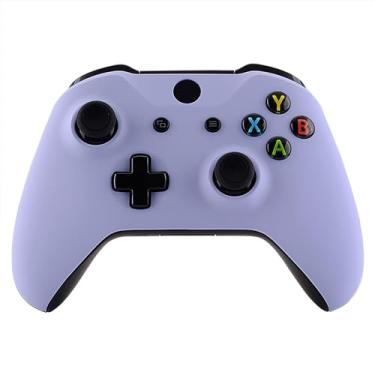 Imagem de eXtremeRate placa frontal com suporte de toque macio para controle Microsoft Xbox One X e One S, Light Violet