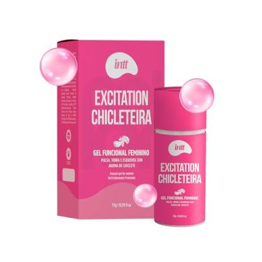 Imagem de Intt Gel Excitante Feminino Excitation Chicleteira Sabor Chiclete 17g