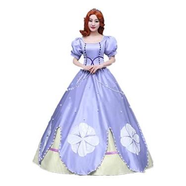 Imagem de Fantasia de princesinha anime cosplay saia princesa vestido de festa Halloween fantasia de carnaval, Tamanho:, Female XXL