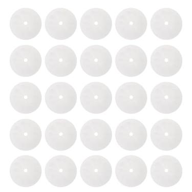 Imagem de Operitacx 50 peças de linha de cera acolchoada, condicionador, cera de abelha, faça você mesmo, cera de ponto cruz, cera solúvel em água, linha de costura, cera lubrificante, branco, ponto cruz,