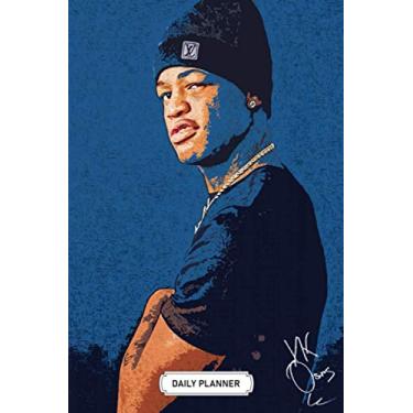 Imagem de Music Daily Planner | Soft Cover | 110 Pages | 6 x 9 Inches | Christmas, Halloween Gifts: YK Osiris: Notebook Planner, Daily Planner Journal, To Do List Notebook, Daily Organizer