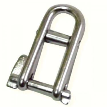 Imagem de Tornel Manilha Longa Reta Em Aço Inox Com Chave Pino 6X48 Mm - Abrolho