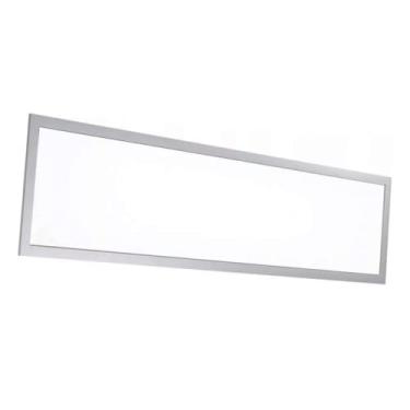 Imagem de Painel Plafon Luminária Retangular Embutir Led 48w 120 X 30 (Branco Quente)