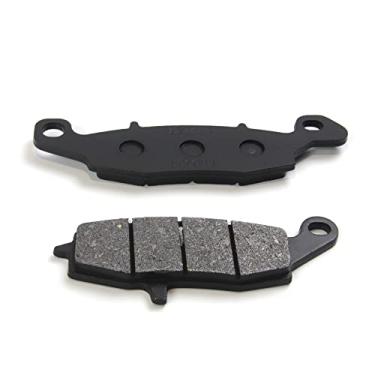 Imagem de 1 par de pastilhas de freio traseiras compatíveis com Suzuki VL1500 CT 1500 BT Intruder 2013-2015, M1500 VZ 1500 2009-2013, M1600 VZ 1600 Intruder 2004, peças de acessórios de reposição para