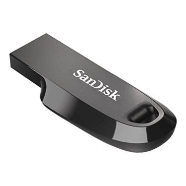 Imagem de SanDisk Flash Drive 64GB Ultra Curve 3.2 100MB/s - SDCZ550-064G-G46, preto