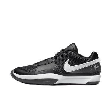 Imagem de Nike Tênis de basquete Ja 1 (Team Bank) (FV1303-001, preto/branco), Preto/Preto/Branco, 42