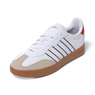 Imagem de adidas Tênis masculino Barreda, Branco/Branco/Rubi Puro, 35